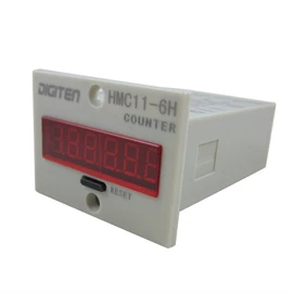 DIGITEN 12V-24V 6-Digit 0-999999 LED Display Digital UP Counter+Hall NPN Proximity Sensor Switch+Holder