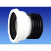 OSMA WC004 Easy-Fit Pan Connector Straight 4" (Standard Four Inch