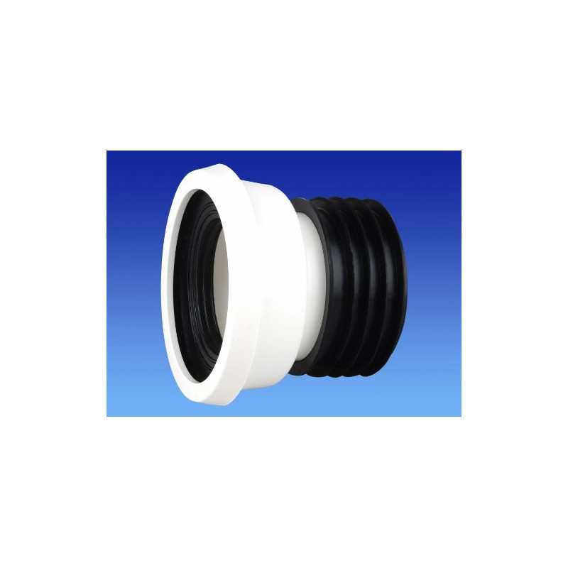 OSMA WC004 Easy-Fit Pan Connector Straight 4" (Standard Four Inch