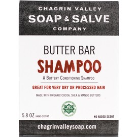 Chagrin Valley Soap & Salve - Organic Natural Shampoo Bar - Butter Bar Conditioner