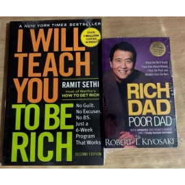 Rich Dad Poor Dad & I WILL TEACH YOU Combo of 2 Book Set , Paperback