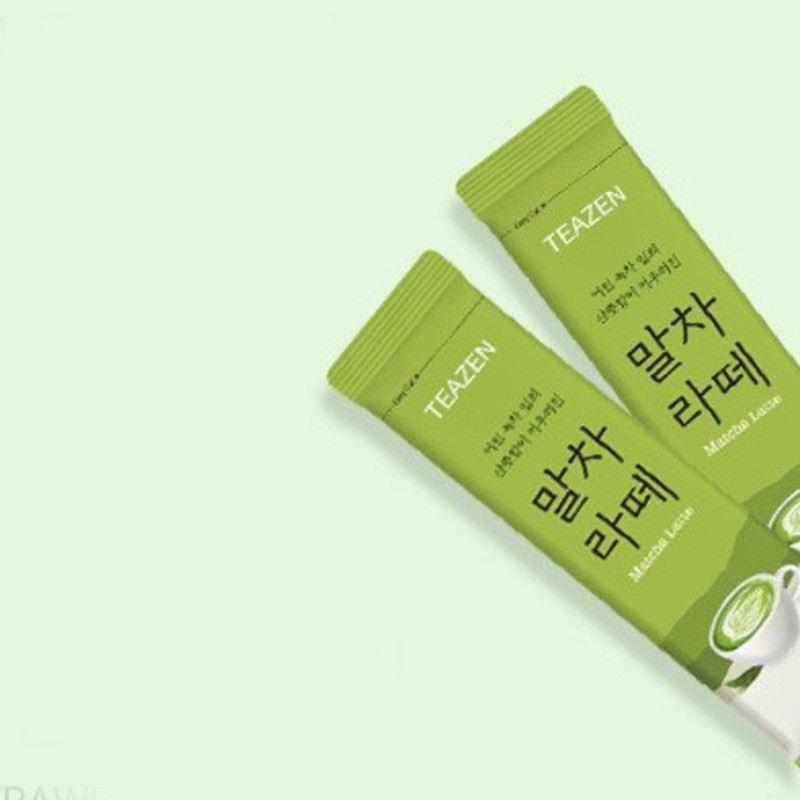 티젠 말차라떼 분말스틱 Teezen Matcha Latte Powder Stick
