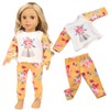 ZQDOLL 19 pcs American Doll Clothes Gift for 18 inch