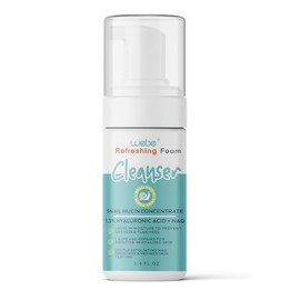 Webe Refreshing Gentle Foam Cleanser, Cruelty-Free, 3.4 Fluid Ounce (Pack of 1)