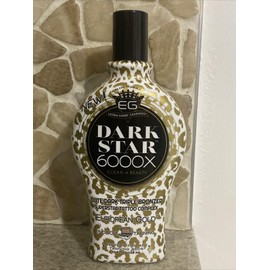 European Gold Dark Star 6000X Ultra Dark Tanning Lotion 12oz Elite Triple Bronze