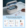 35W Ultrasonic Jewelry Cleaner with Digital Display & 5 Timers
