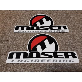 Moser Engineering Lot of Moser Engineering Racing Decals Stickers NHRA PDRA Outlaw