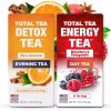 Total Tea Detox Tea & Energy Tea Set 25 Day