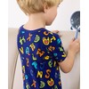 babee Reshinee Bamboo Viscose Toddler Alphabet Pajamas Boys Girls Kids