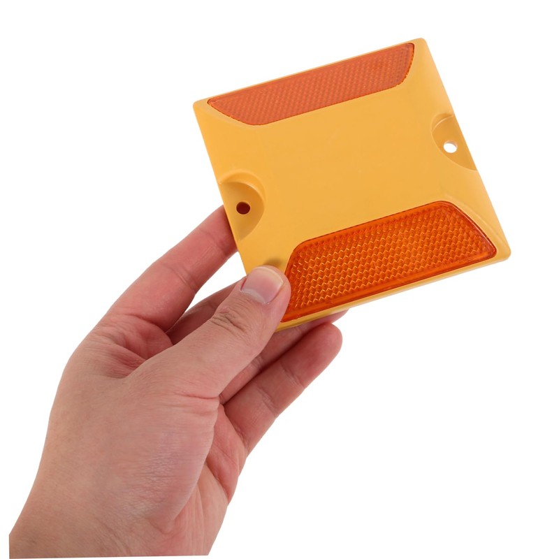 iplusmile 10pcs Reflective Traffic High Visibility Road Reflectors for Pavement