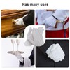 SRJQXH 5 Pairs of White Gloves - Elegant Women's and