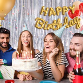 Laser Silver Streamers