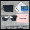 REONAS Ultralight Stainless Steel Folding Polarized Sunglasses, UV400, Driving/Fishing/Polarizing, Retro