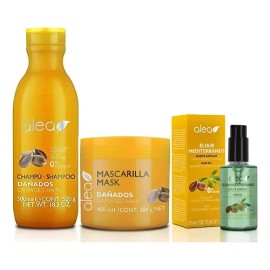 Kit Alea Cabello Dañados Shampoo + Mascarilla + Elixir