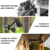 HOLACA 2-in-1 Mast Mount for Solar Panel, Eufycam 2c/2c Pro,