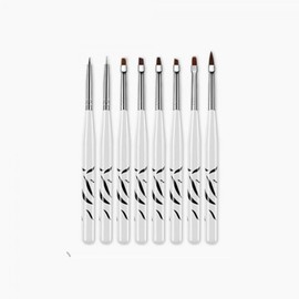 I'm excited Ttoto Mall 8 types of professional brushes for nail art Nail art supplies Tomorrow brush DIY nail / 또또몰 네일아트용 전문 브러쉬 8종 네일아트용품 내일솔 DIY네일