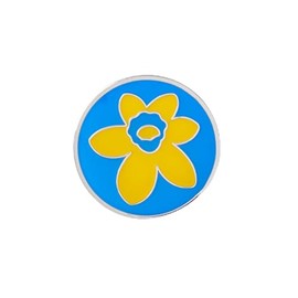 Marie Curie Daffodil Logo Charity Lapel Pin Badge
