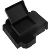 Rempry 40 Pack 9x6x2 Inches Black Shipping Boxes, Cardboard Corrugated