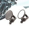 Motorcycle View Universal Chrome's Mirrors Adapt for Better Visibility on