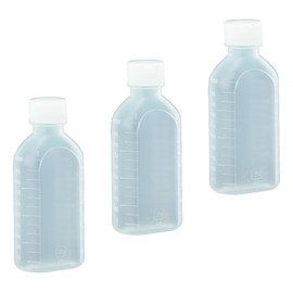 8-9026-03 B-Type Medication Bottles (Subdivided, Unsterilized), 3.4 fl oz (100 ml), 1 Bag (10 Bottles), 10 Bottles