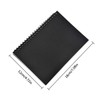 2 Pack A5 Sketchbook,100 Pages Spiral Bound Notebook, Blank Drawing