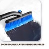 Okuleya Car Ice Scraper & Snow Brush (2 in 1)