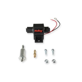 Holley 12-425 25 GPH Mighty Mite Bomba de combustible eléctrica, 1.5-2.5 PSI