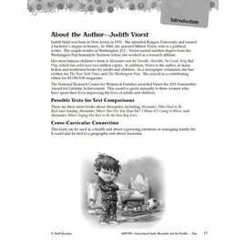 Alexander and the Terrible, . . . Bad Day: An Instructional Guide for Literature: 1