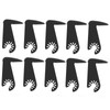 10Pcs Oscillating Saw Blade Sickle Shape High Speed Steel Multitool