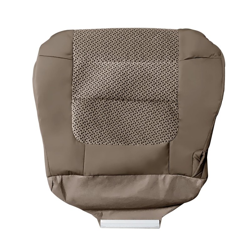 Zieichy Driver Side Bottom Replacement Cloth Seat Cover Med Parchment