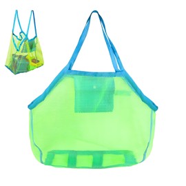 Beach Toy Bag, Portable Beach Toy Children, Mesh Bag, Sand Toy, Beach Toy Cleaning Bag, Sand Toy Bag, Suitable for Children's Beach Toy, Water Toy Children