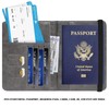 Kakulan Passport Holder Cover Wallet – RFID Blocking Leather Passport