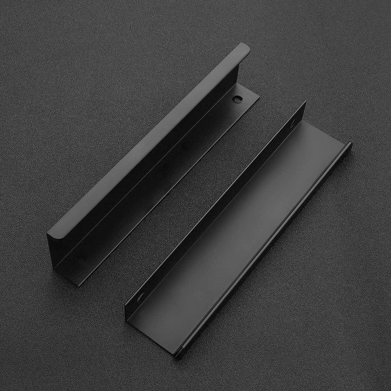 Ravinte 20 Pack Finger Pulls for Cabinets 150mm/5.9" Length Black