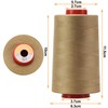 New brothread 5000M Roll/Set of 4 Lock Sewing Thread #60