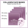 Erinde Paquete De 4 Mascarillas Faciales De Colágeno, Mascar