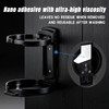 LITTLEMOLE Adjustable Folding Cup Holder, Wall Mounted Cup Holder for
