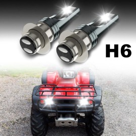 CHUSYYRAY For Honda Foreman 400 450 1997 1998-2004 LED Headlight Kit H6M 6000K White Bulbs