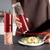 Vzaahu Gravity Electric Pepper and Salt Grinder Set of 2