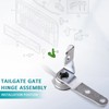 Tailgate Gate Hinge Assembly Compatible for Toyota Tundra 2007-2024 Passenger