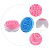 Ipetboom 2pcs Brush Tools Dry Brushing Plastic Massage