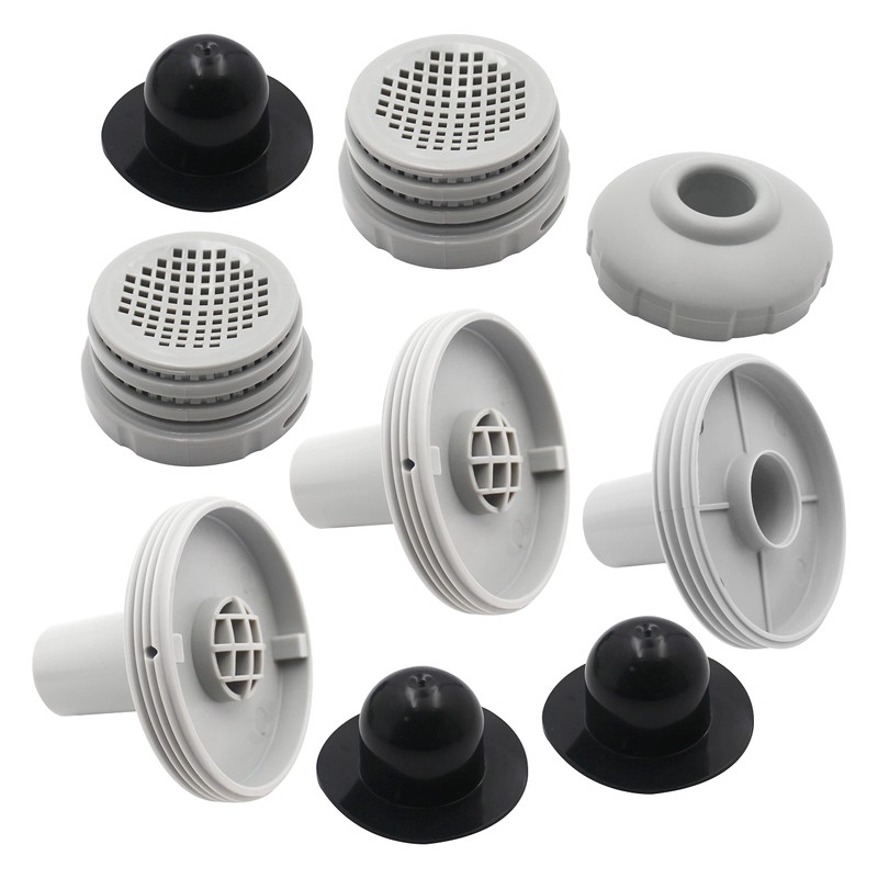 TIROAR 25022E Swimming Pool Water Jet Connector Kits with Outlet