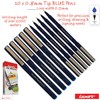 Write05 Fineliner Pens, BLUE, 0.5mm Ultra Fine Tip, Pack of