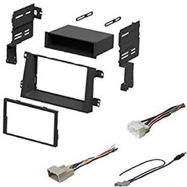 ASC Audio Kit de instalación de salpicadero estéreo para coche, arnés de cable y adaptador de antena para instalar una radio de posventa para Honda Ridgeline 2005 2006 2007 2008 2009 2010-2014 (sin amplificador de fábrica premium)