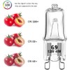 G9 Halogen Bulb 120V 40W T4 Type 2 Pin Base