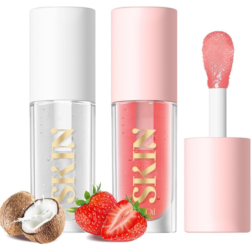 Balsamo Labios Lifter Gloss Aceite Labial Plumping 2 Packs Aceite