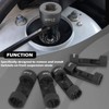 5 Pcs Nut Socket Strut Socket Tool 12 Point 1/2"