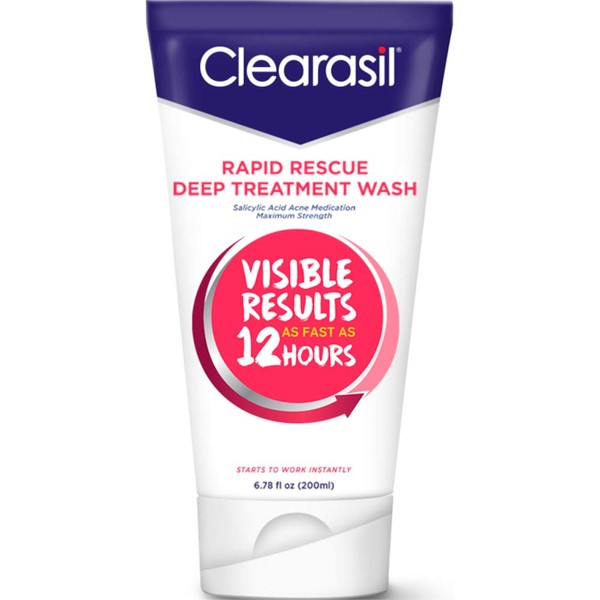 Clearasil Rapid Rescue Deep Treatment Wash, 6.78 Ounces