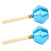 2Pcs Sand Hammer Instrument Percussion Shaker Orff Preschool Children's Perform