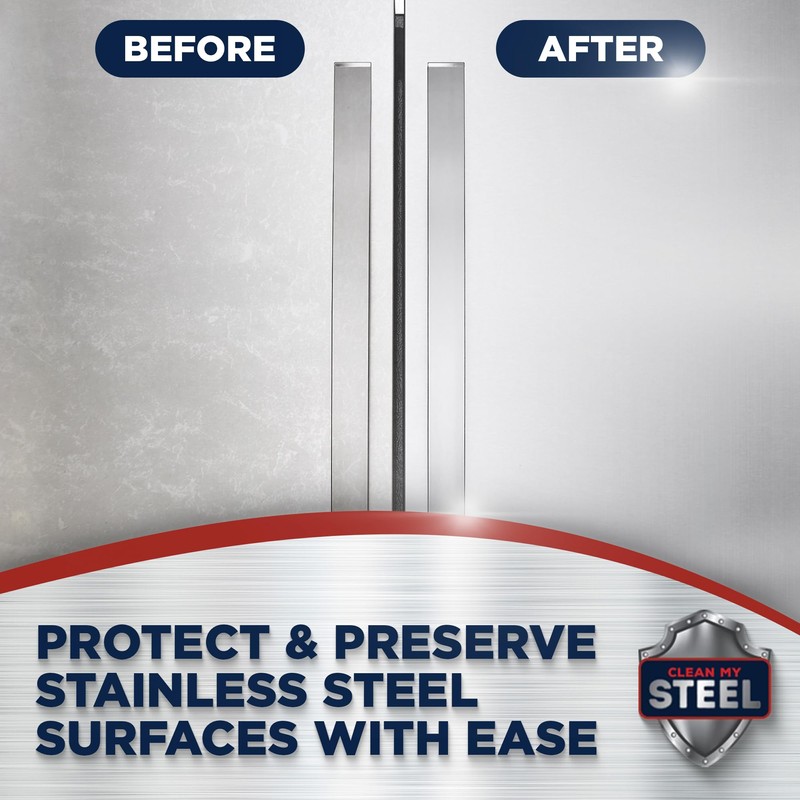 CLEAN MY STEEL Stainless Steel Cleaner 4 Fl Oz