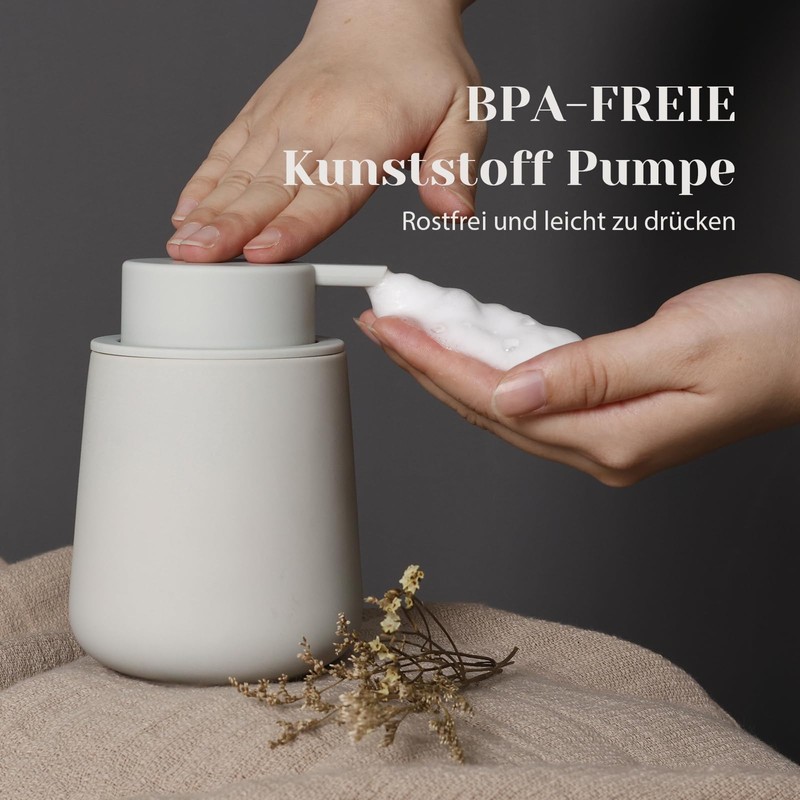 Bosilunlife Soap Dispenser (Grey Foam)